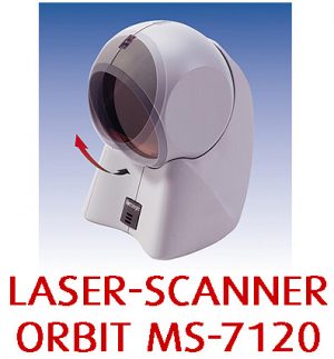 ORBIT MS7120  LASER STRICHCODE BARCODESCANNER TISCHVERSION RS-232 