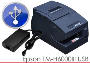 Epson TM-H6000III USB Kassenprinter Pos Bonrolle Rotherm F Windows 2000 XP 7 