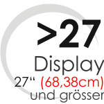 Displays 27" (68,58cm)