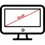 Grossformatmonitore