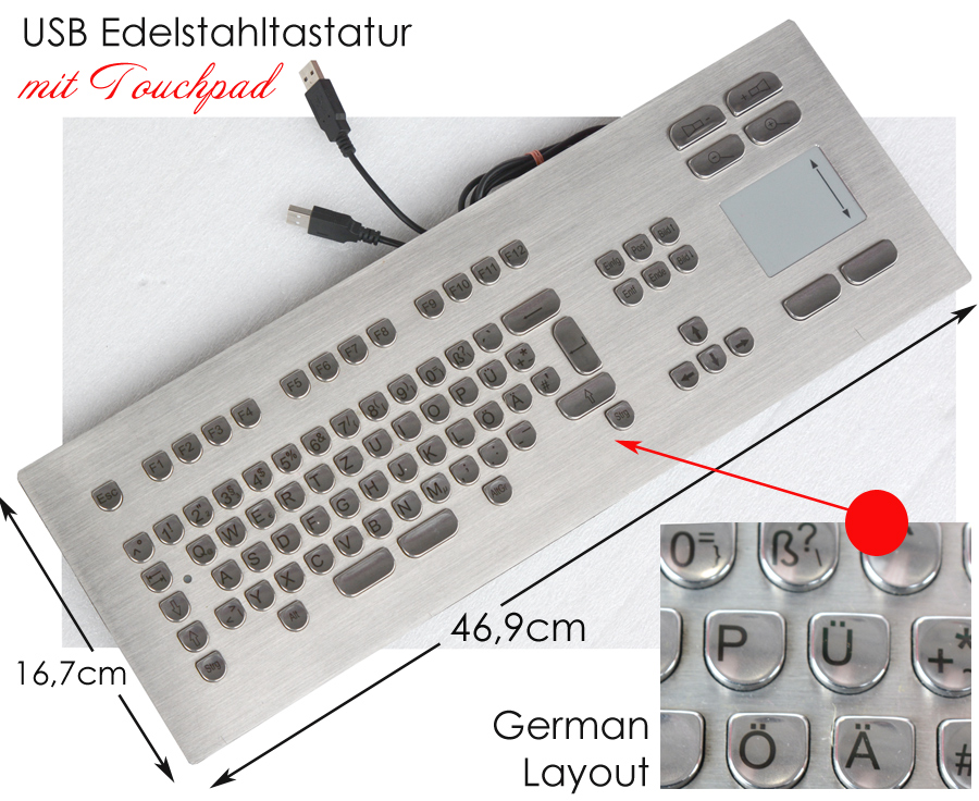 Edelstahltastatur_InduKey_KV23203_1