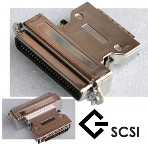 SCSI_Adapter_50pin_Centronics_uchse_HalfPitch_Stecker_1700